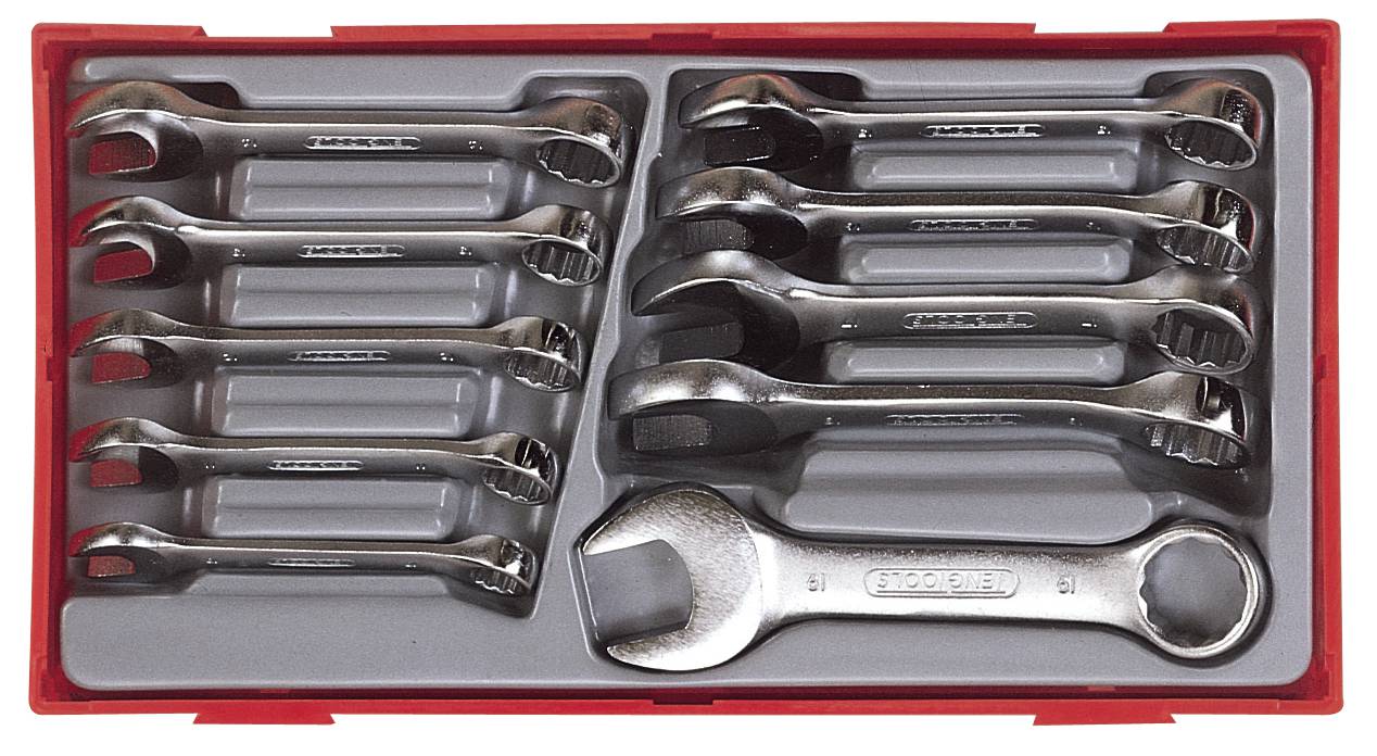 10 delars U-ringnyckelsats Teng Tools TT6010M