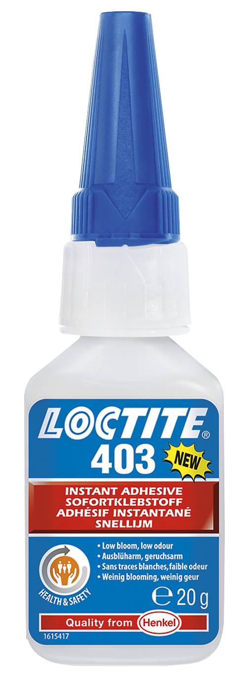 Snabblim luktfri Loctite 403 – bild 2