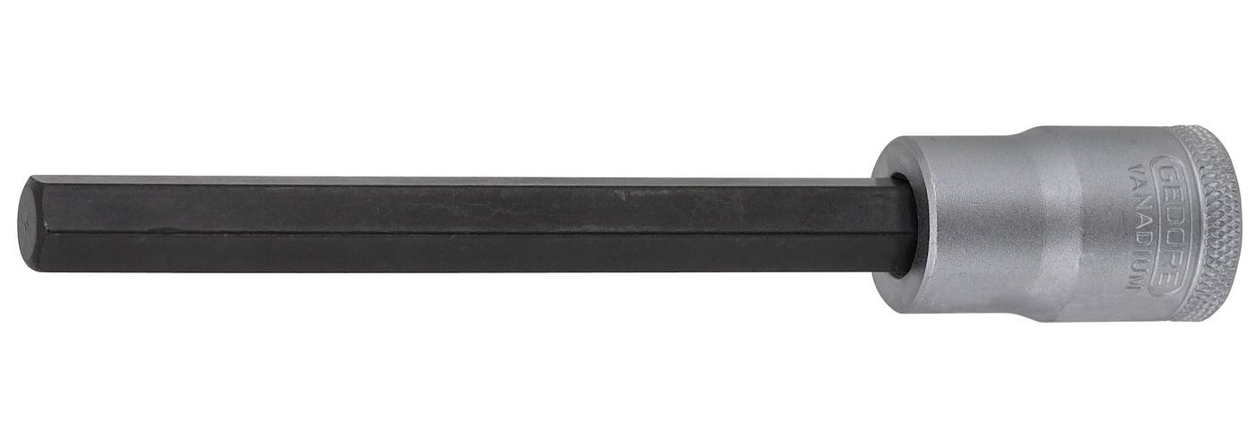 Insexhylsa. Med 1/2" fyrkantsfäste. Gedore IN 19L