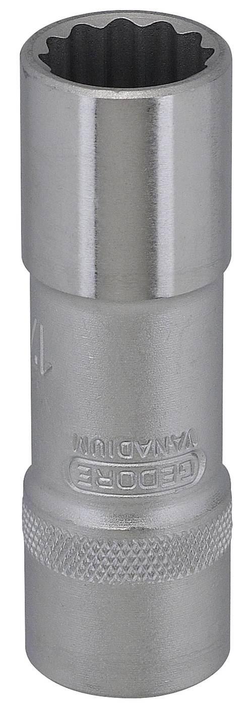 Hylsa. Med 1/2" fyrkantsfäste. Gedore D 19 L