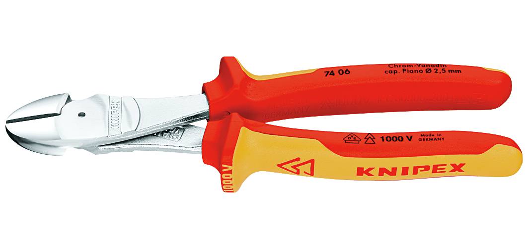 Sidavbitare 1000-volt. Knipex 7406