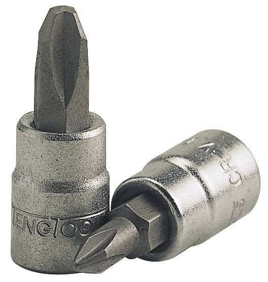 Skruvmejselhylsa med 1/4" fyrkantsfäste. Teng Tools M141300-C / M141303-C – bild 1