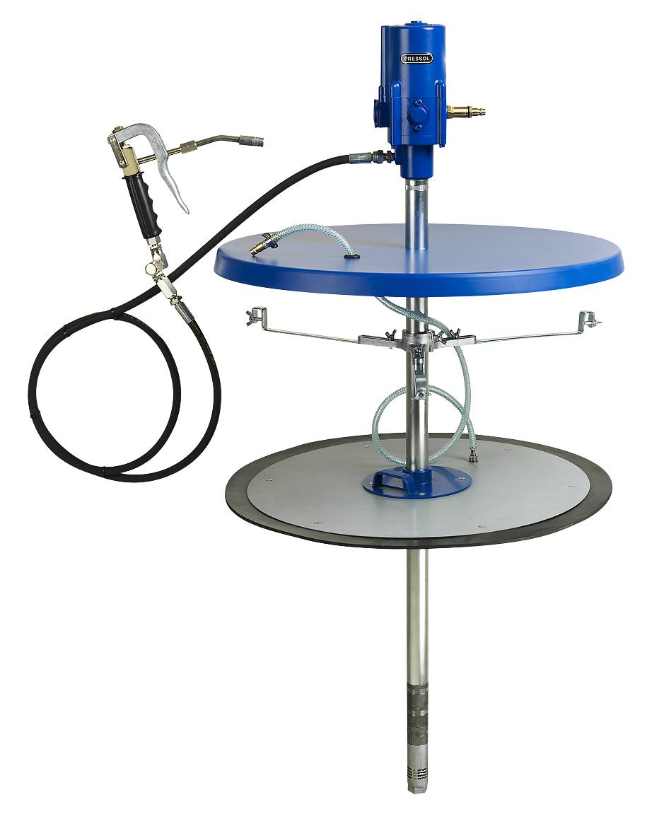 Fettpump / tryckluftsdriven Pressol