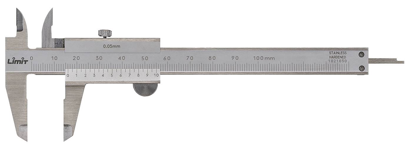 Fickskjutmått av stål Limit