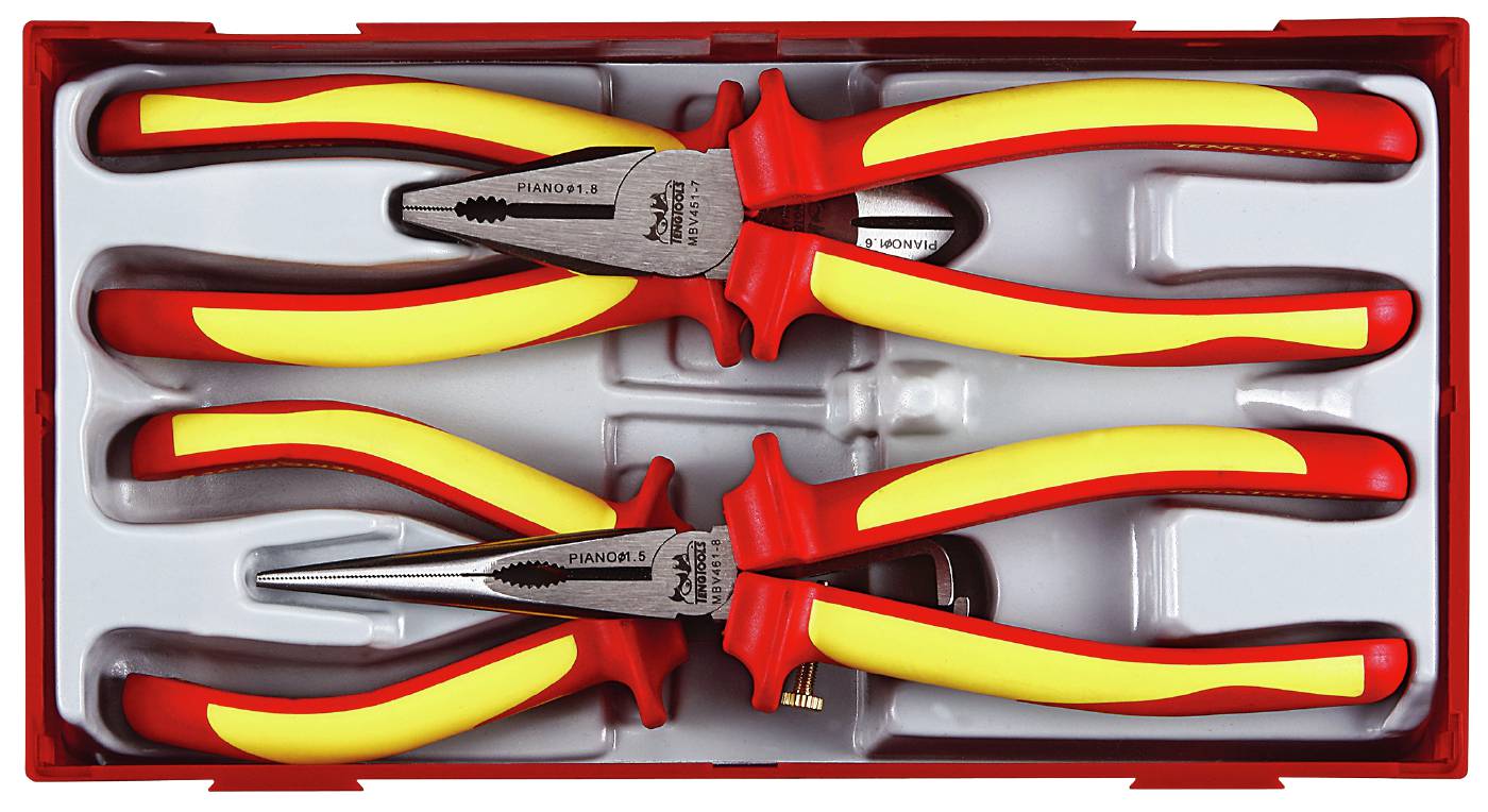 4 delars Tångsats 1000 V Teng Tools TTV440 – bild 2