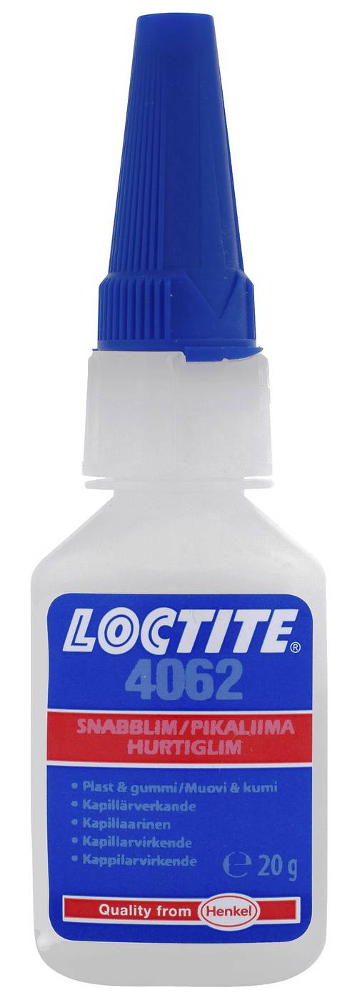 Snabblim Plast Gummi Loctite 4062