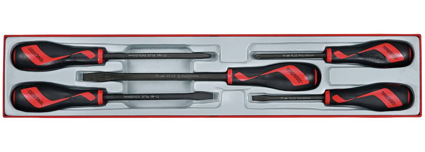 5-delars Skruvmejselsats Teng Tools TTXMDTN