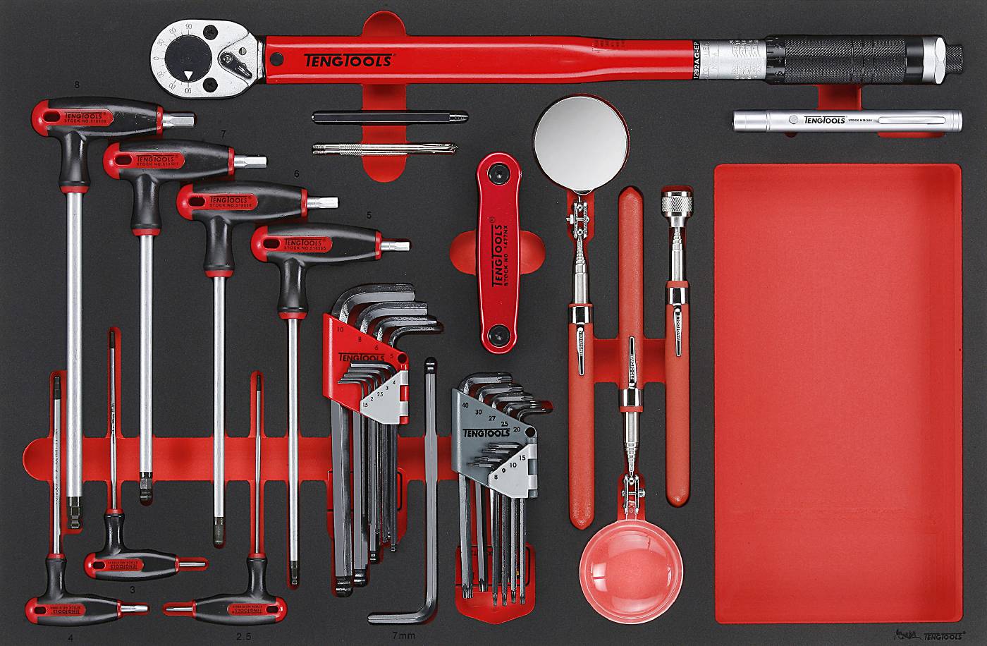 17 delars Verktygssats Teng Tools TTEX17