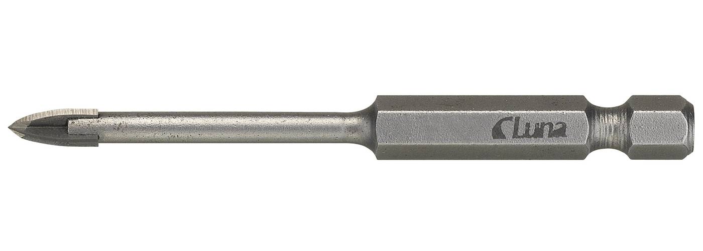 Kakelborr med hårdmetallspets och 1/4''-hexagon-fäste Luna