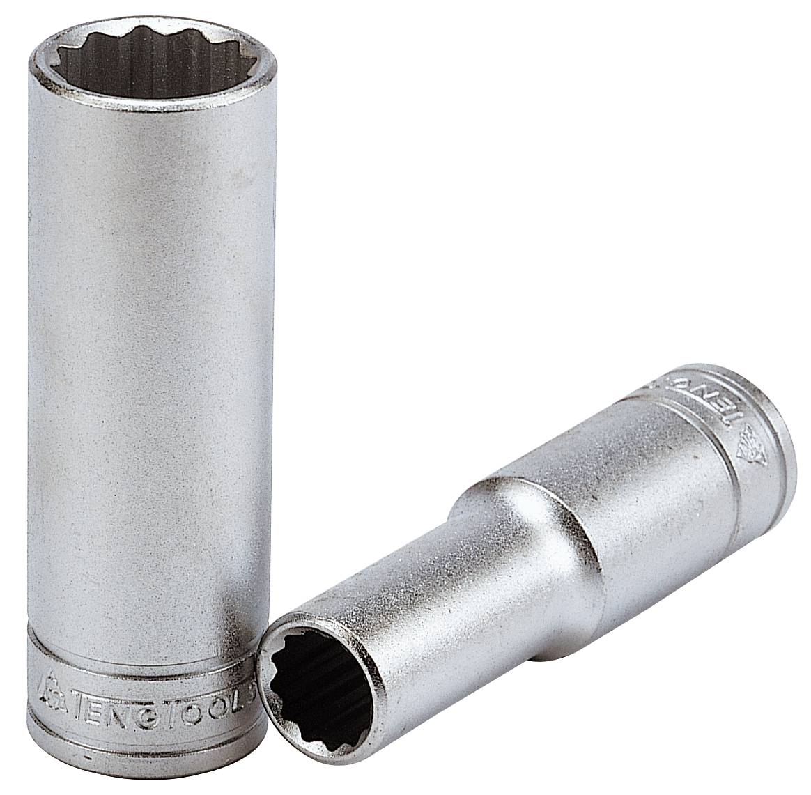 Hylsa. Med 1/2" fyrkantsfäste. Teng Tools M120610-C / M120636-C
