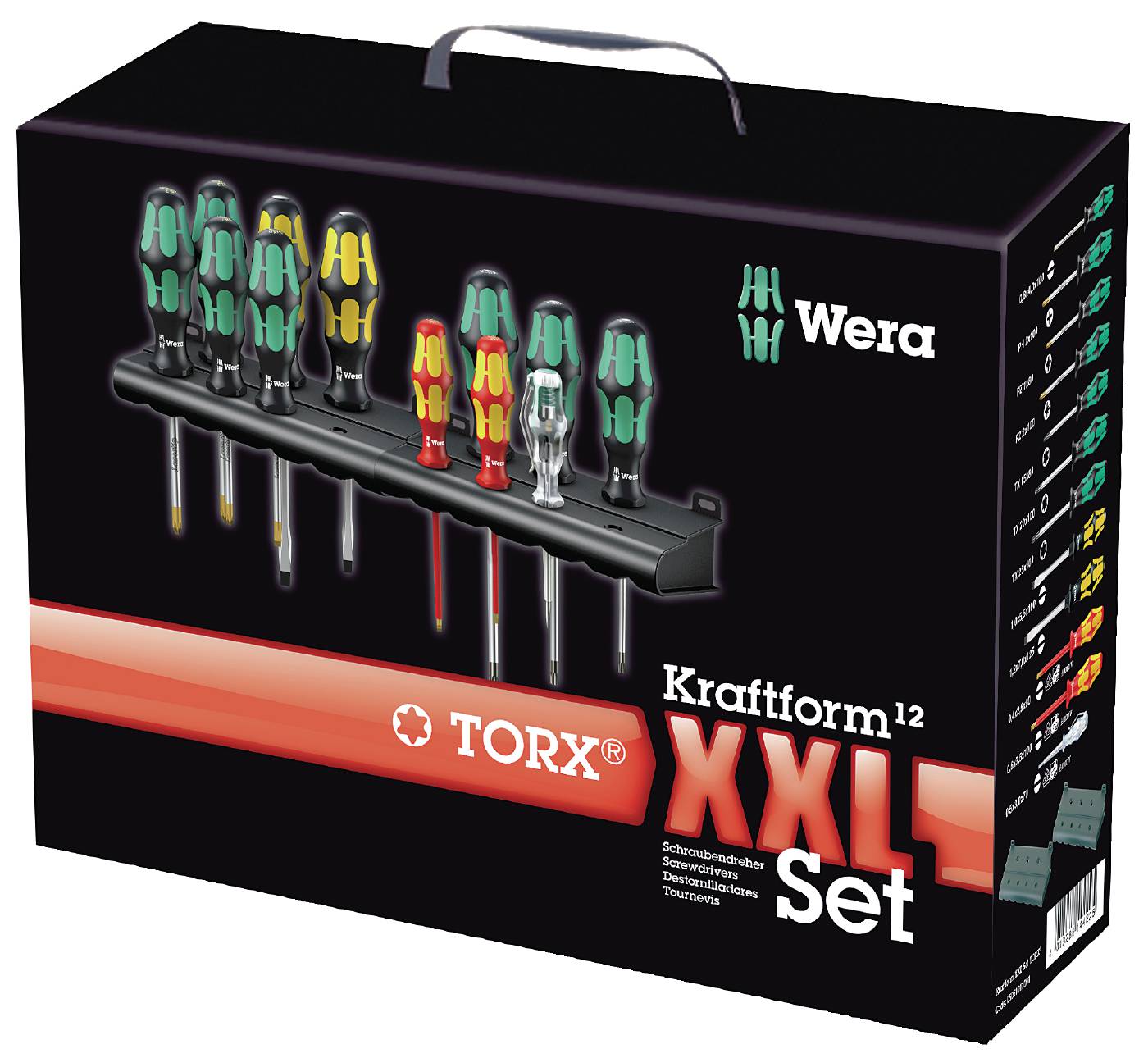 Skruvmejselsats Wera XXL