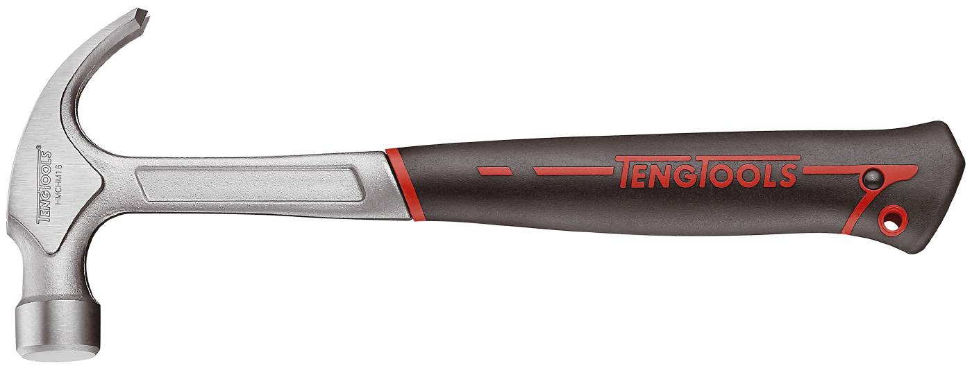 Snickarhammare med massivt stålskaft. Teng Tools HMCHM16