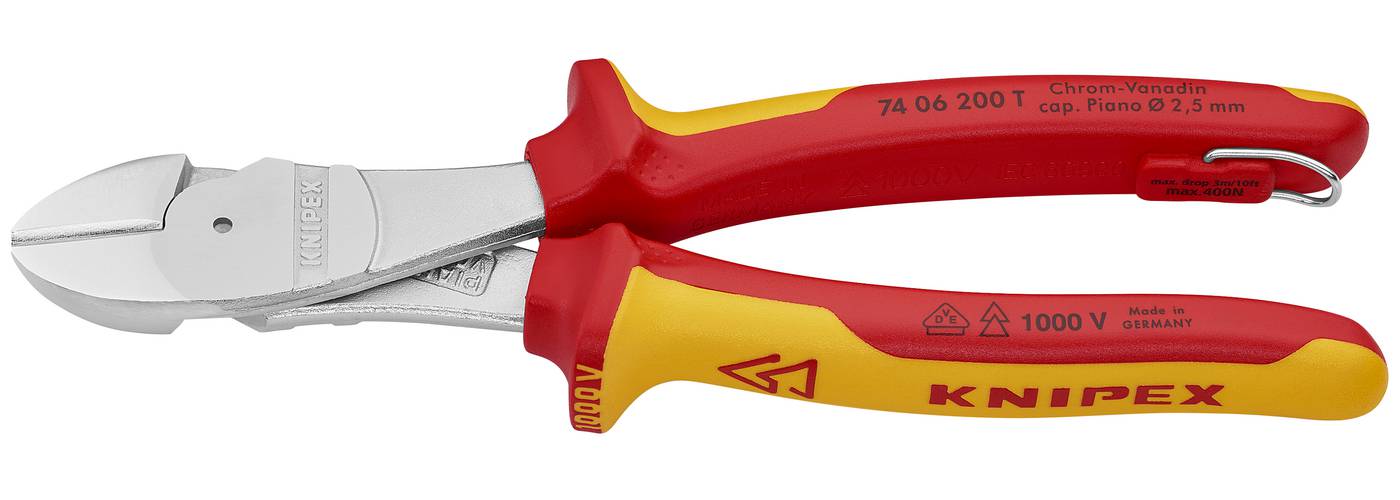 Sidavbitare 1000-volt. Knipex 74 06 200 T / 74 06 250 T – bild 2