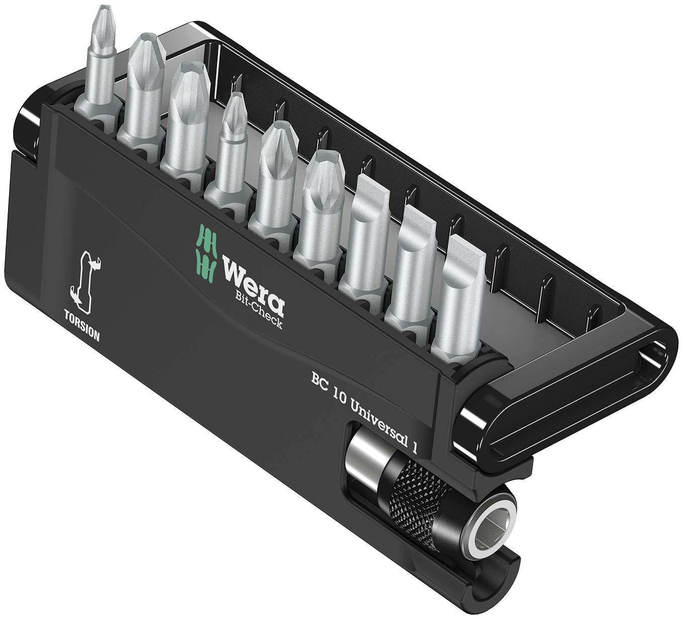 Bitskassett - bitshållare med snabbväxelchuck Wera 8100-9/TZ / 8167-9/TZ Torx – bild 2