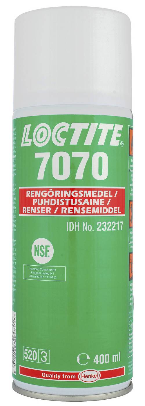 Rengöring avfettningsspray Loctite 7070