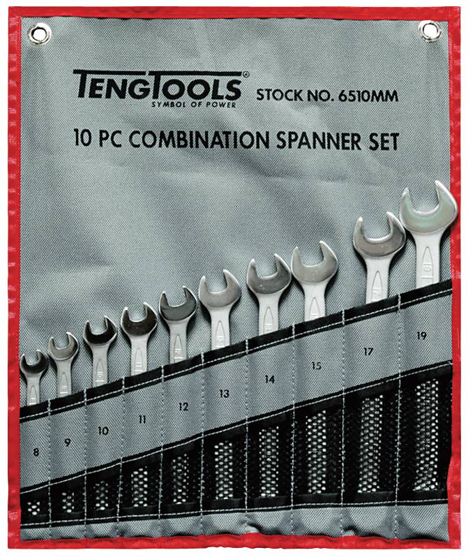 U-ringnycklar i sats Teng Tools 6510MM / 6512MM1