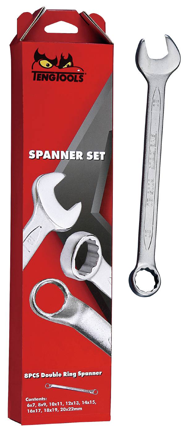 U-ringnyckelsats Teng Tools 6512 / 6521