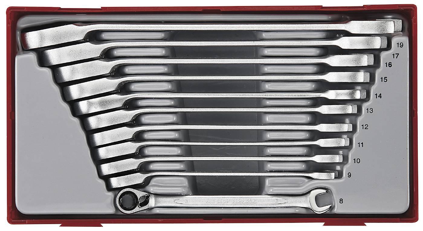 11 delars U-ringspärrnyckelsats Teng Tools TT6511R – bild 2