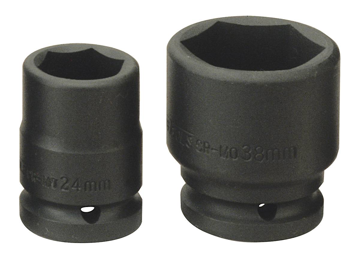 Krafthylsa. Med 3/4" fyrkantsfäste. Teng Tools 940519-C / 940546-C