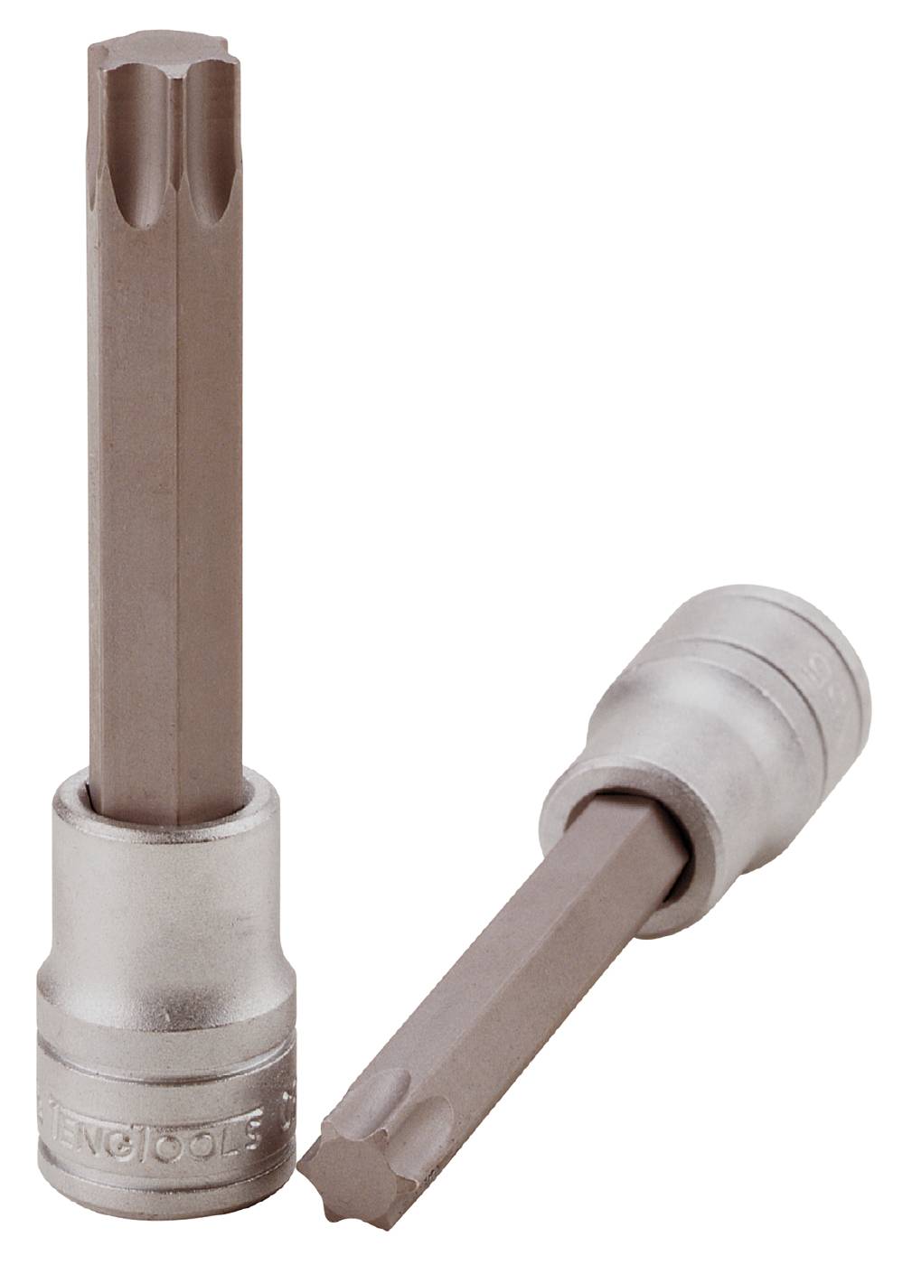 Lång TX-hylsa. Med 1/2" fyrkantsfäste. Teng Tools M122220T-C / M122270T-C – bild 1