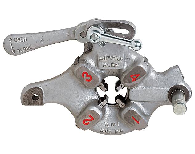 Bultgänghuvud till gängmaskiner Ridgid 531 / 532