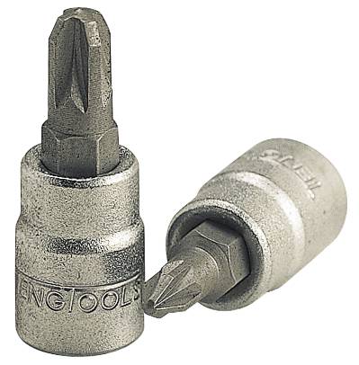 Skruvmejselhylsa med 1/4" fyrkantsfäste. Teng Tools M141601-C / M141603-C