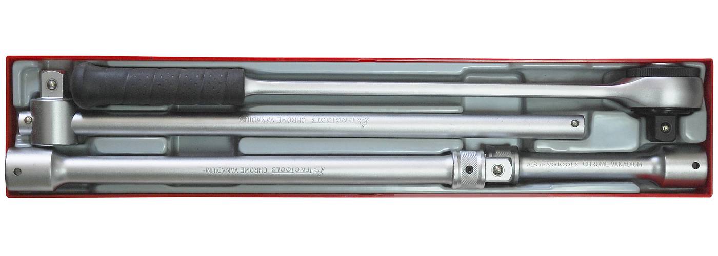4 delars Förlängningsstänger/ spärrhandtag-sats. Teng Tools TTX3404S