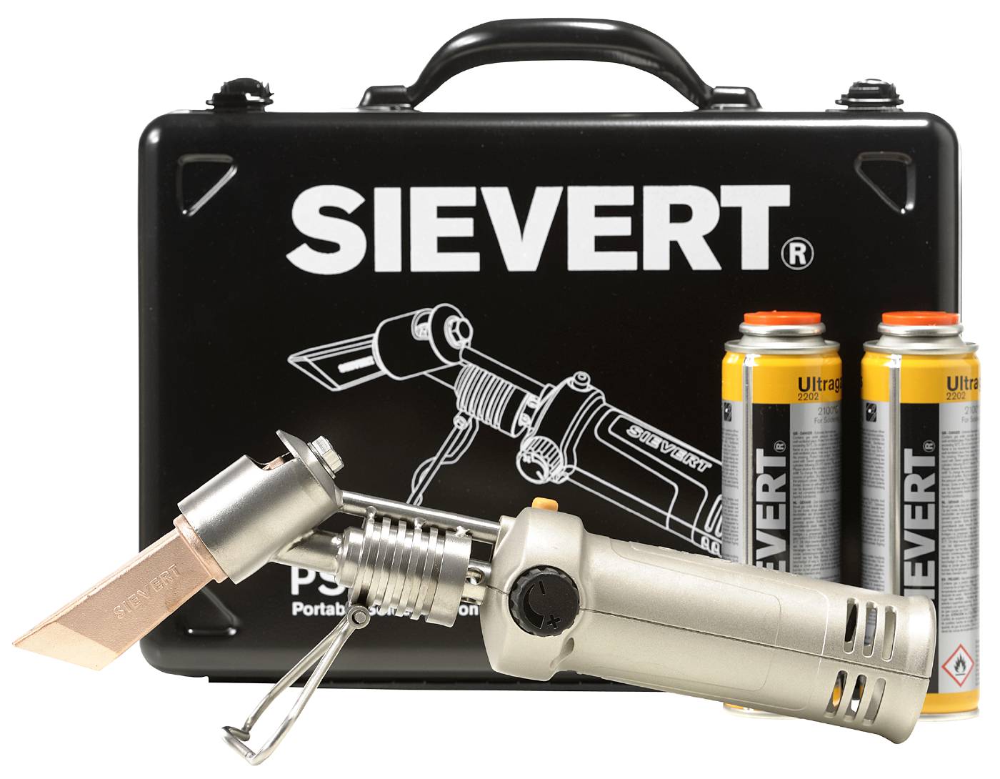 Lödkolvsbrännare kit Sievert PSI
