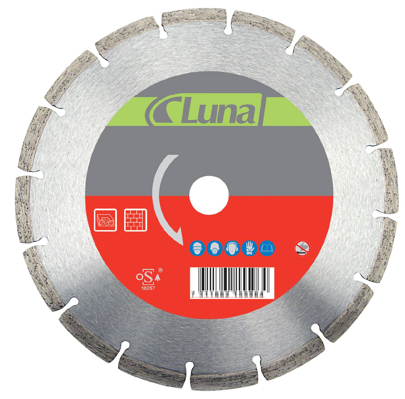 Diamantkapklinga Luna Concrete – bild 1