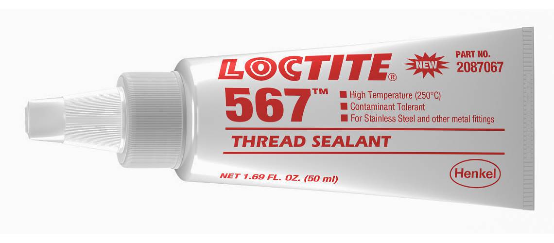 Gängtätning för metall Loctite 567 – bild 2