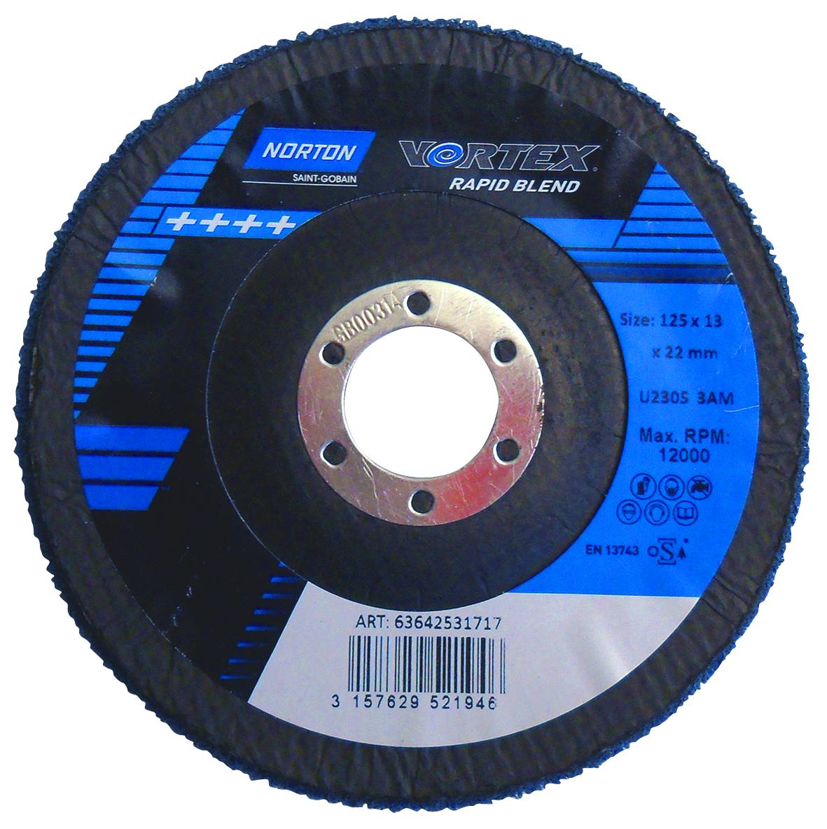 Ytkonditioneringsrondell Norton Bear-Tex Rapid Finish VORTEX – bild 2