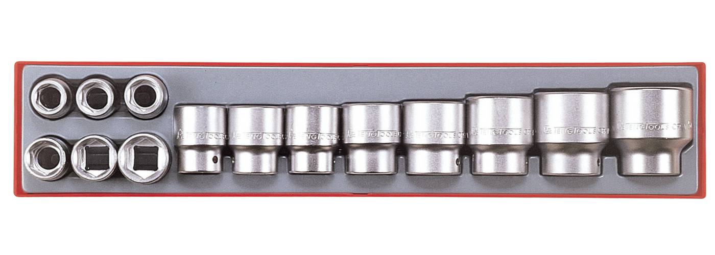 14 delars Hylssats. Med 3/4" fyrkantsfäste. Teng Tools TTX3414