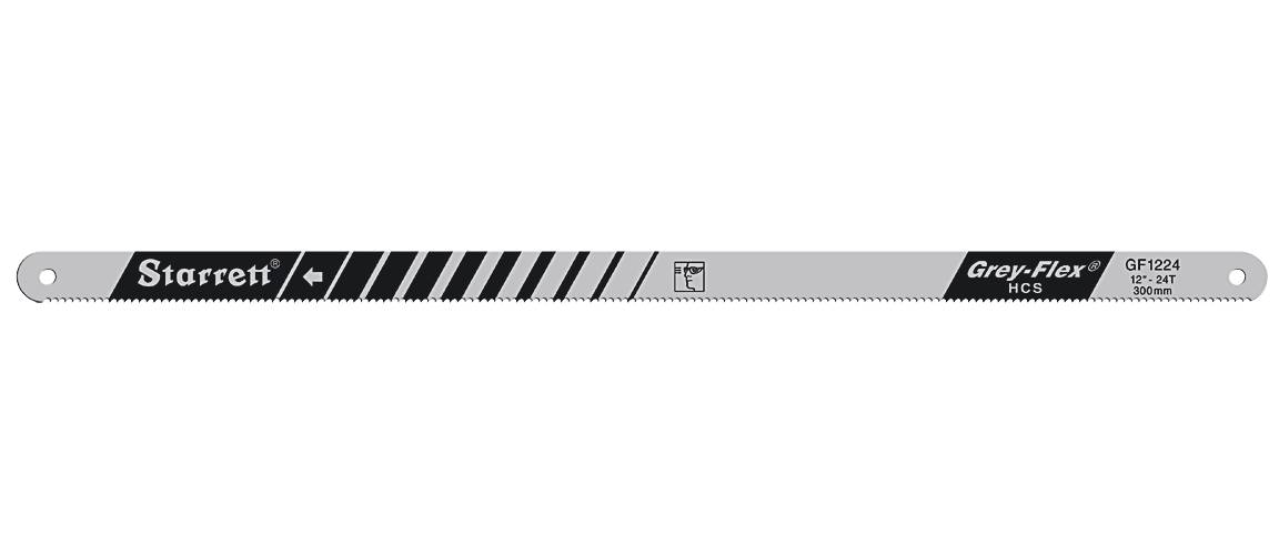 Bågfilsblad av låglegerat stål. Starrett Greyflex