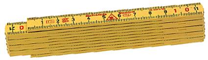 Måttstock (Meterstock) G 59-1-10 av plast Hultafors