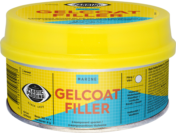Spackel Gelcoat 180 ml Plastic Padding – bild 2