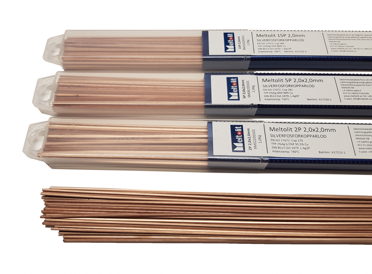 Fosforkopparlod Meltolit 15 P – bild 2