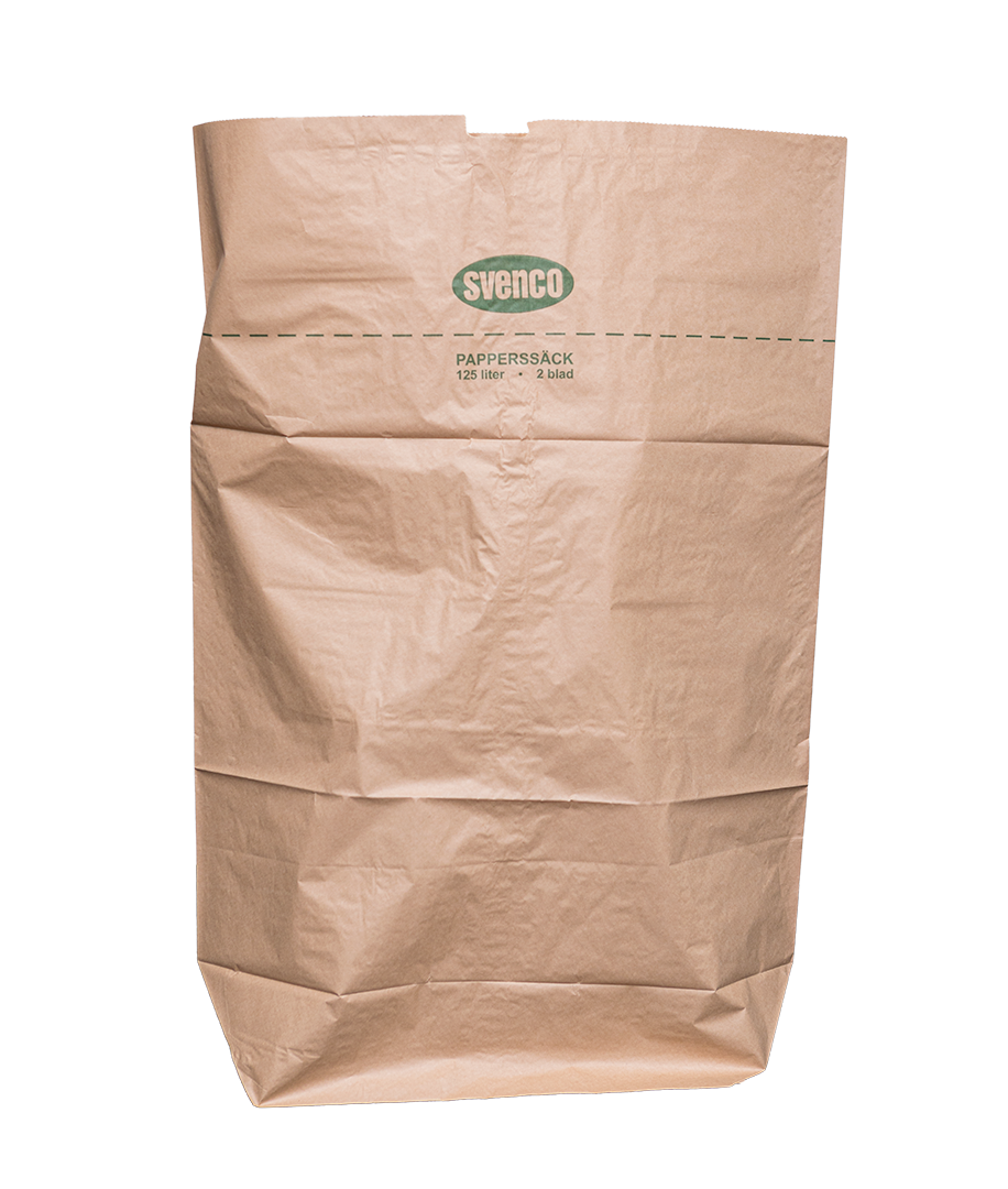 Sopsäck i papper (tvåbladig) – bild 3