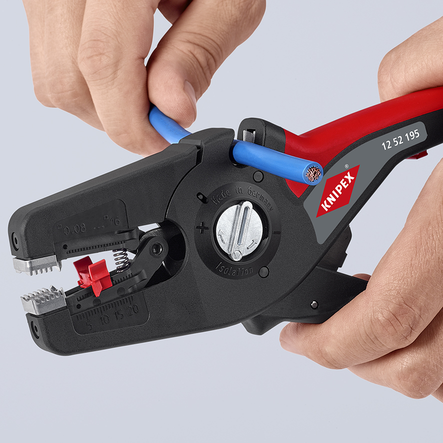 PreciStrip16, Knipex 12 52 195 SB – bild 2