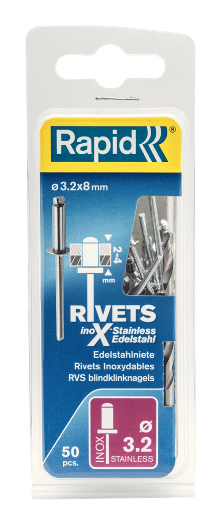 Rostfri blindnit Rapid – bild 5