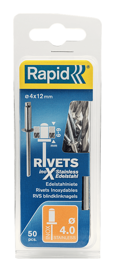 Rostfri blindnit Rapid – bild 5