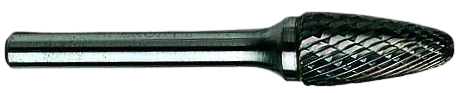 Hårdmetallfil Norton BDX Double Cut (form F) – bild 2