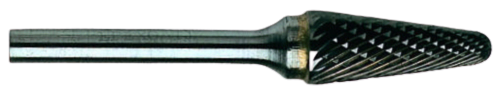 Hårdmetallfil Norton BDX Double Cut (form L) – bild 2