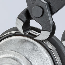 Klämtång för öronklämmor Knipex 10 98 220 SB/10 99 220 SB – bild 2