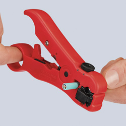 Avmantlingsverktyg för koaxialkabel, Knipex 16 60 05 SB/16 60 06 SB – bild 2