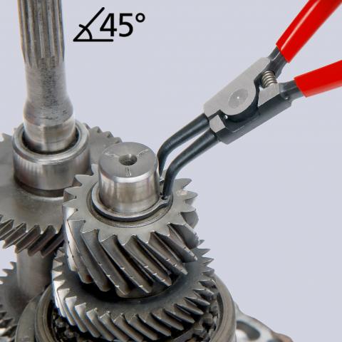 Låsringstång för externa låsringar, Knipex 46 31 – bild 3