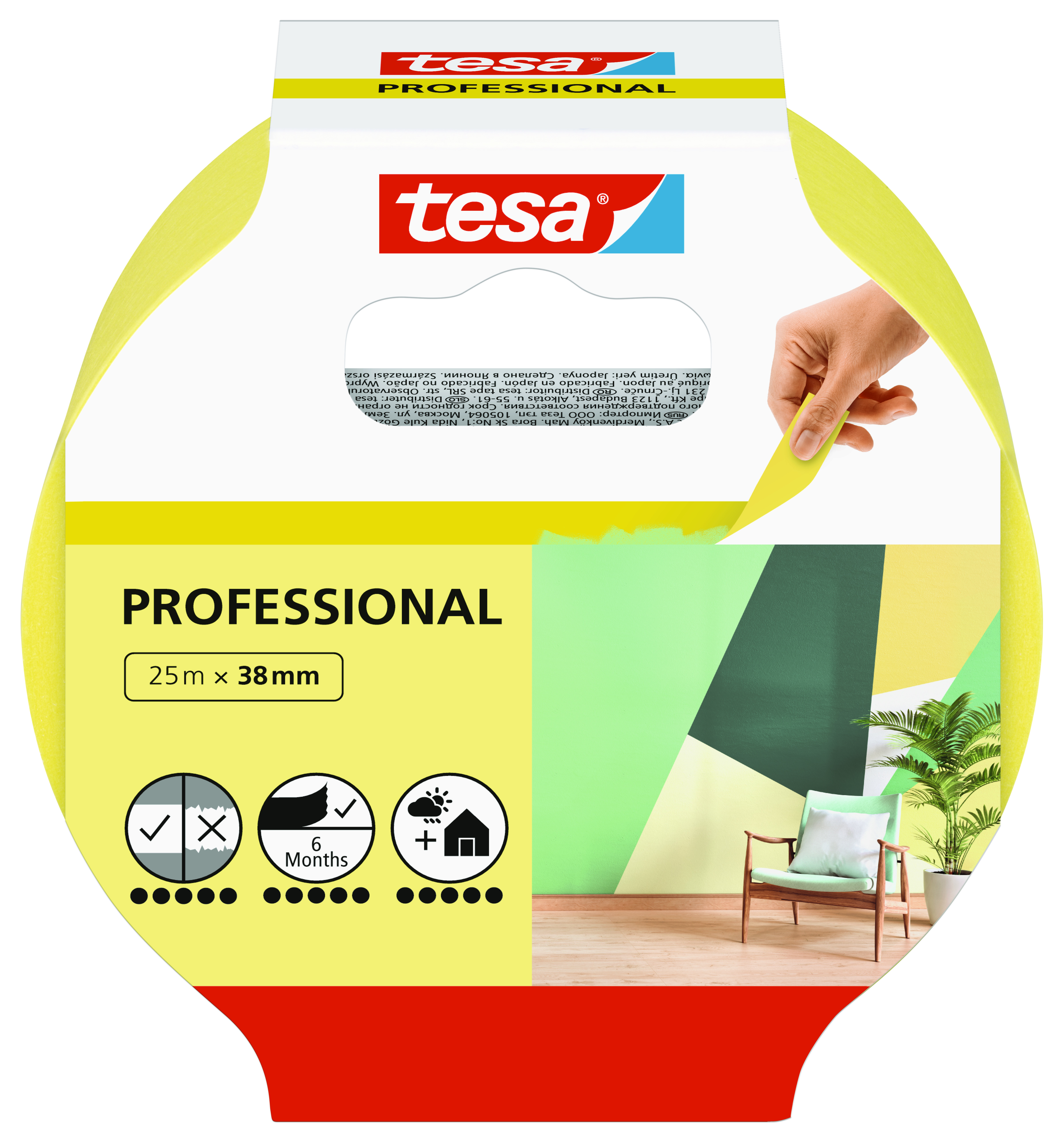 Maskeringstejp Tesa Professional – bild 2