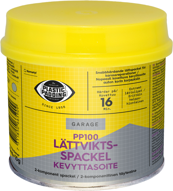 Lättviktsspackel PP100 Plastic Padding – bild 2