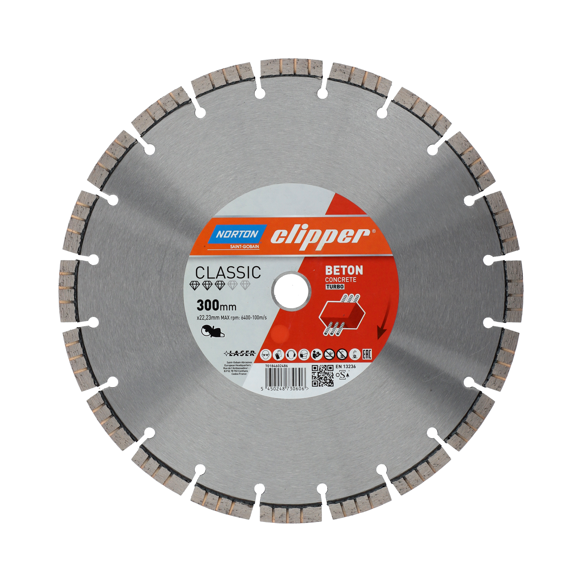 Diamantkaplinga Norton Clipper Classic Beton Turbo – bild 2