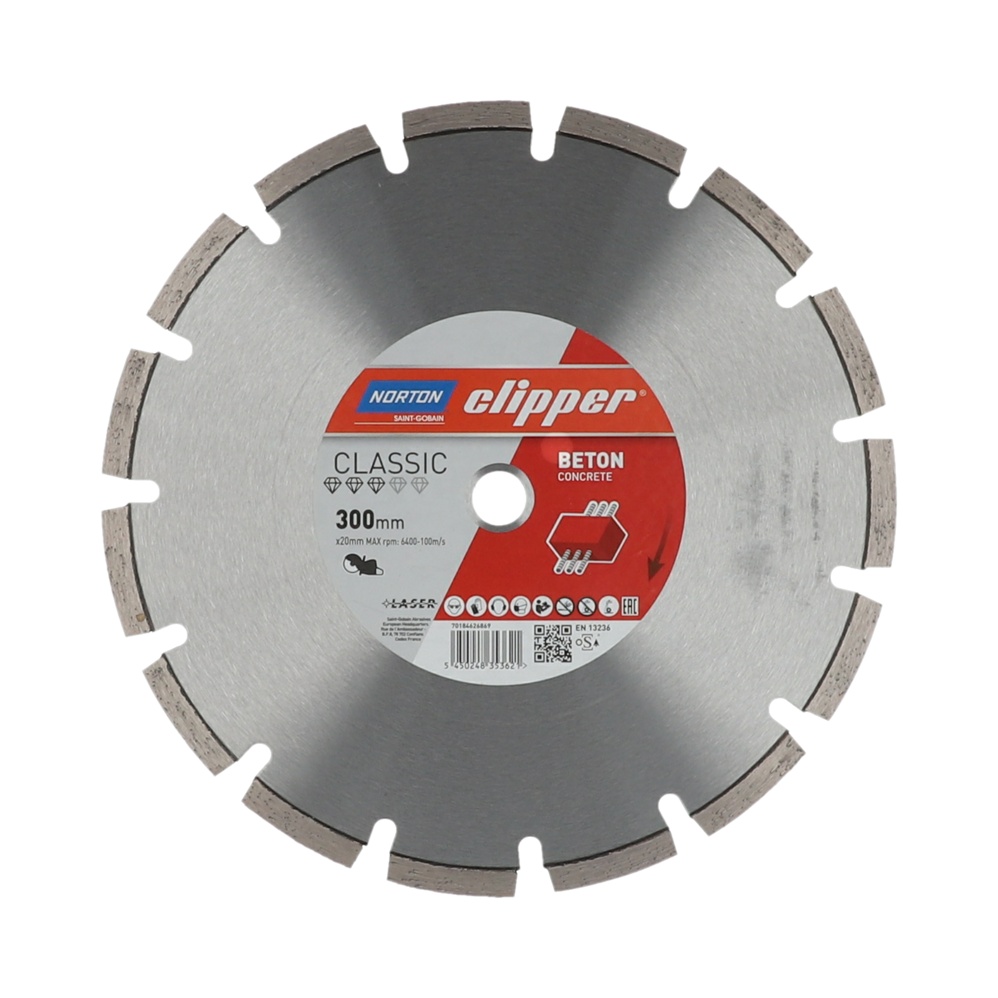 Diamantkaplinga Norton Clipper Classic Beton – bild 2