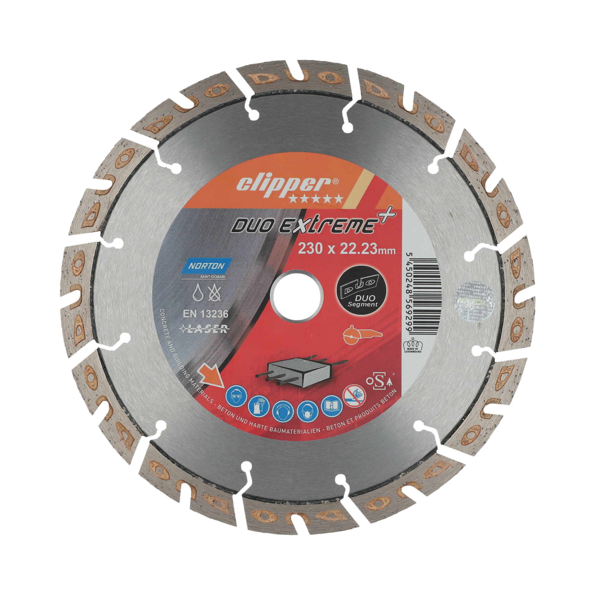 Diamantkaplinga Norton Clipper Extreme Beton – bild 2